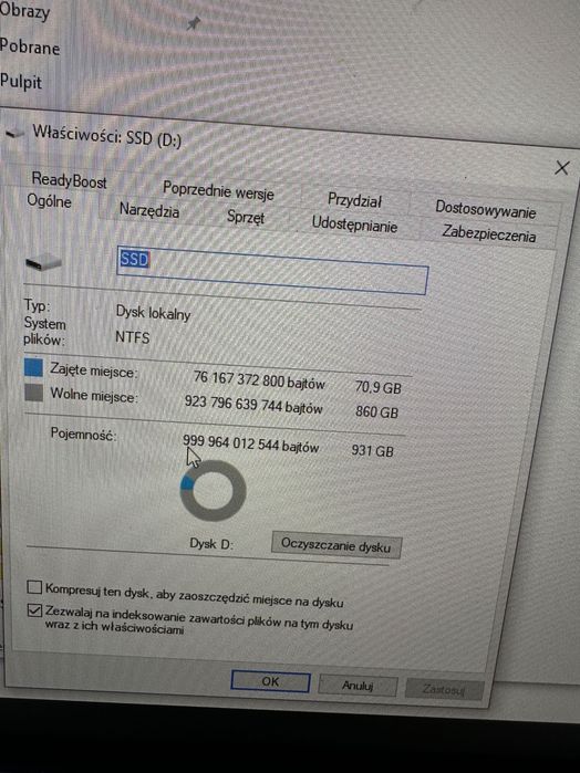 Komputer PC Intel i5-7400 3 GHZ 8GB RAM DYSK 1TB