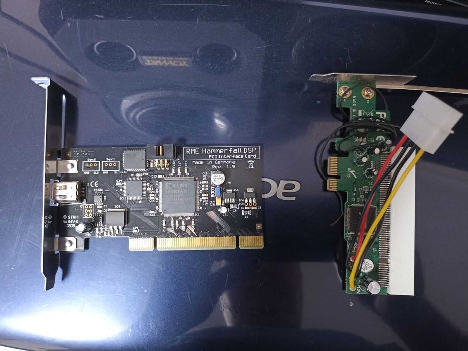 RME Multiface+RME HDSP PCI Card +PCIe controler