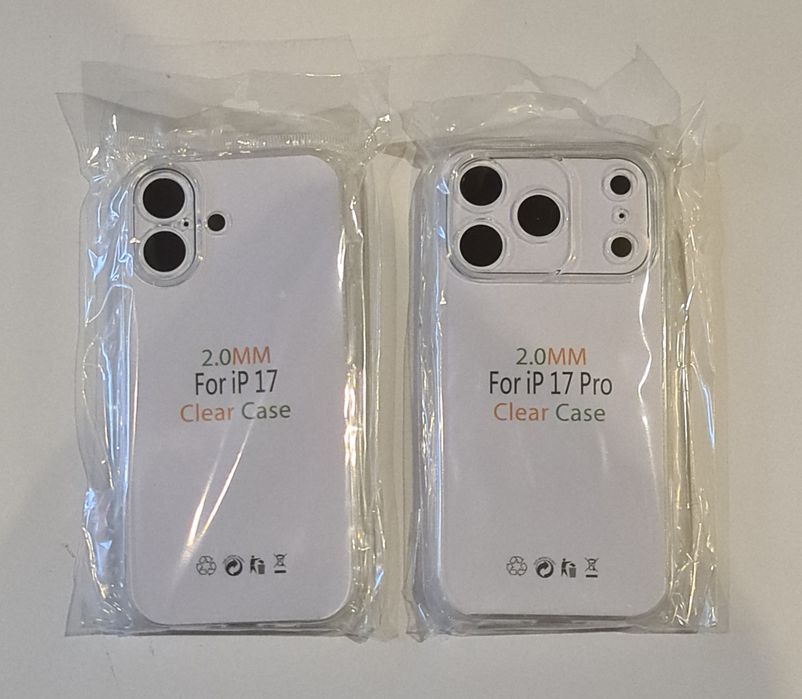 etui Case przezroczyste slim 2mm do iPhone: 15 16 16 pro max 17 17 pro