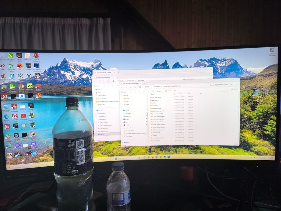 Monitor AOC CU34G2X/BK UltraWide Curvo 34" 144Hz | 1 ms - Com garantia