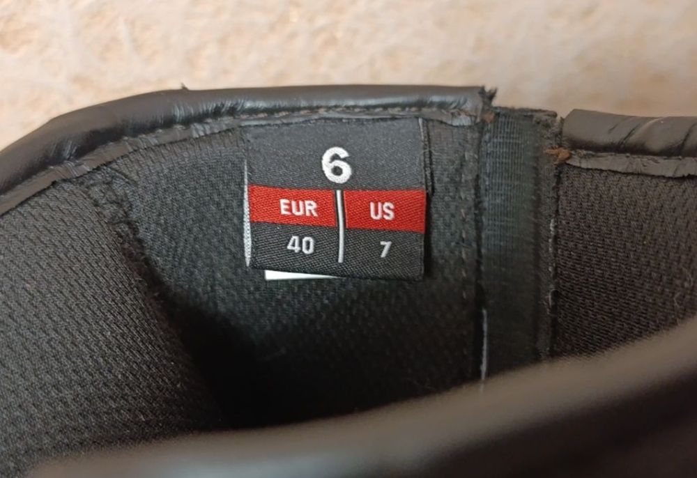 (р39)  Мотоботи RKsports, шкіра,