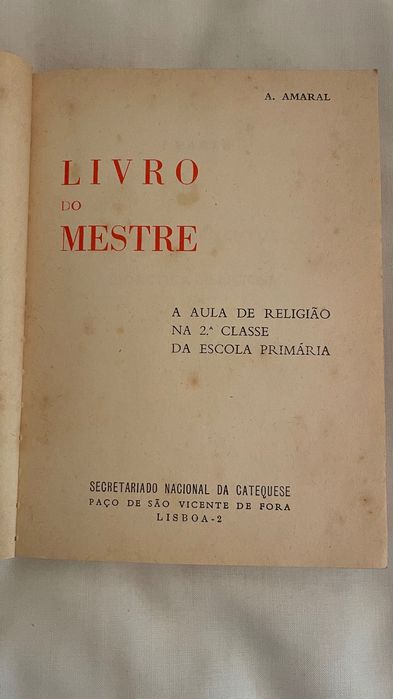 Livro Do Mestre, A. Amaral