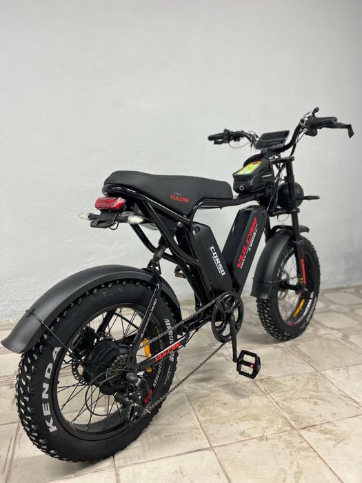 Електрофетбайк Corso Vulcan 1200 ват 2 акб 48v 18 ah