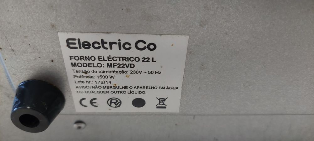 Forno eléctrico 22 L
