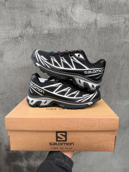 ЕКСКЮЗИВ! Salomon XT-6 Lab Advanced Black/Silver 40 41 42 43 44 45 соломон саліки чорні чірі