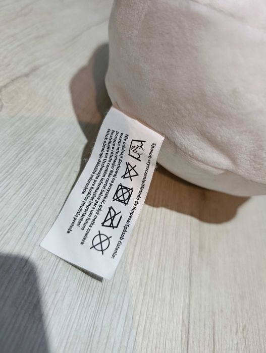 maskotka poduszka biała chmura chmurka słoneczko tęcza przytulanka