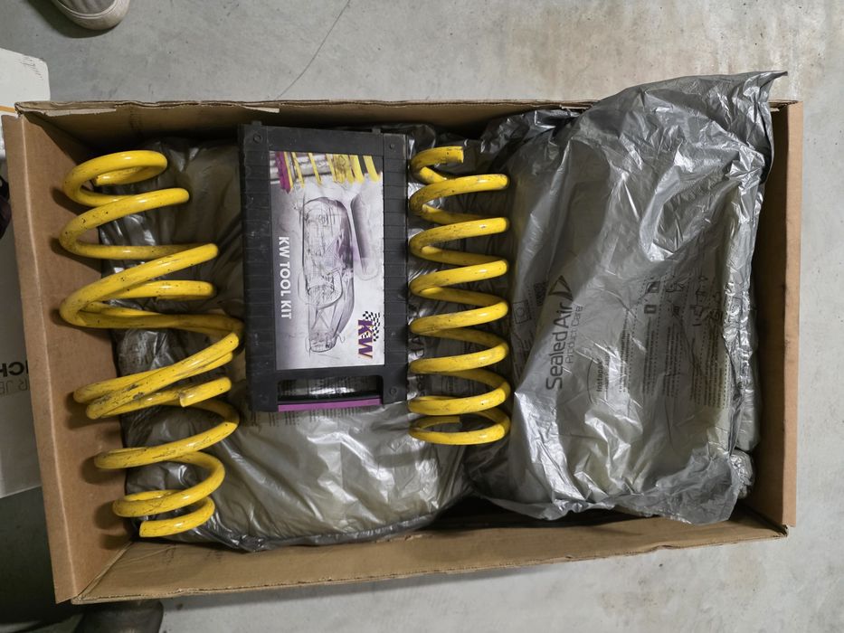 Suspensão usada coilover KW v3 Mercedes C W204 e E W207