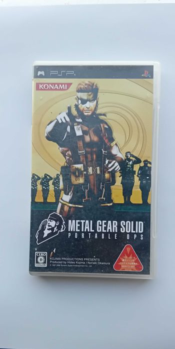 Metal Gear Solid: Portable Ops Sony PSP - ULJM-05193 Japońska wersja NTSC-J