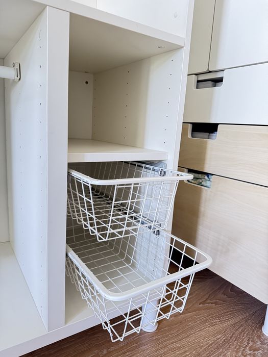 Trocador IKEA transformado em Móvel Montessori