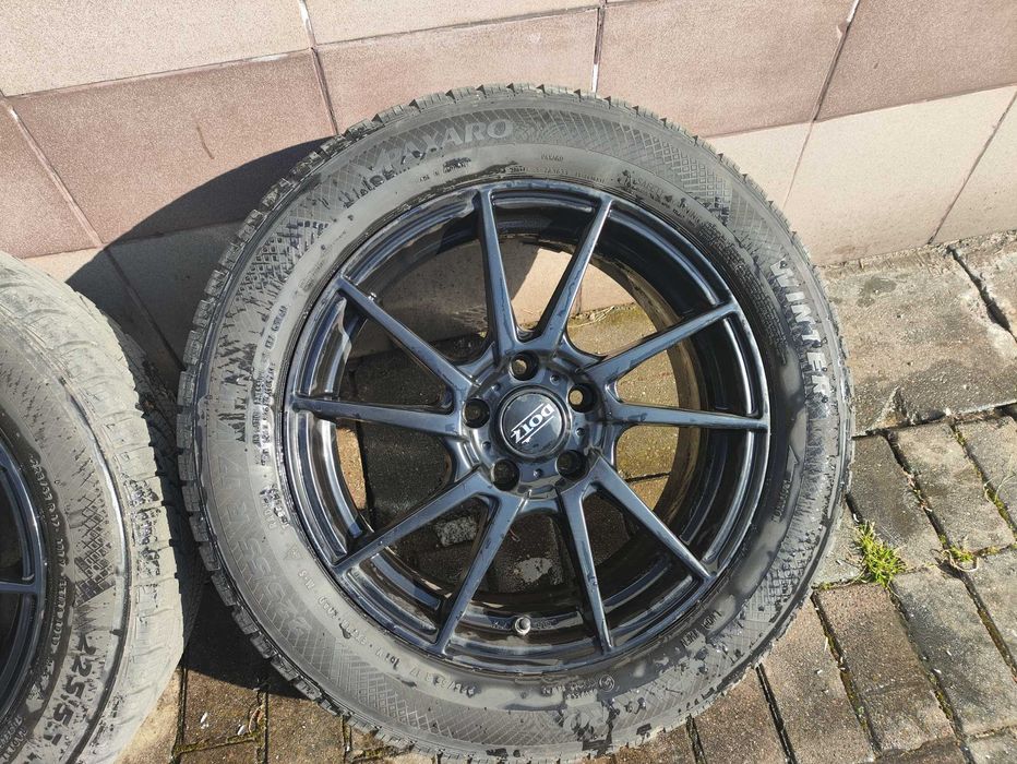 Koła Dotz Spa Black 17" 5x114.3 czujniki