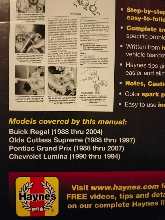 Haynes - General Motors, Buick, Chevrolet, Olds, Pontiac