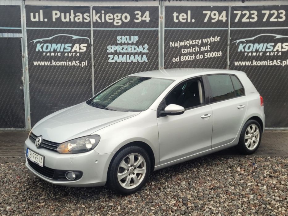 Volkswagen Golf 6 1,6TDI  2011r * Automat DSG * Klimatyzacja Zadbany *