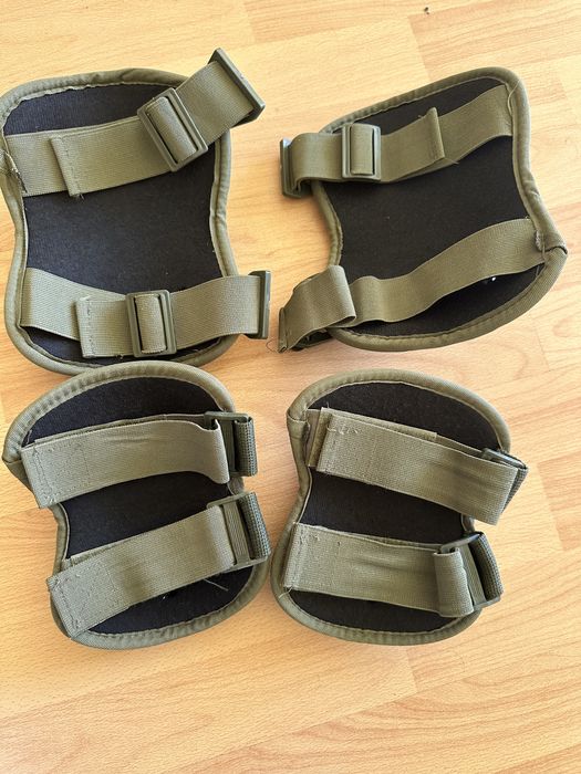 Наколінники+ налокітники в зеленому кольорі