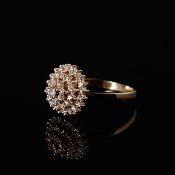 Pregador em Ouro e Prata com Diamantes e Rubis