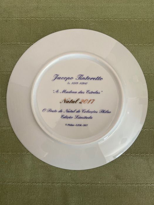 19 Pratos - Coleção de pratos de Natal - Coleções Philae (19 pratos)