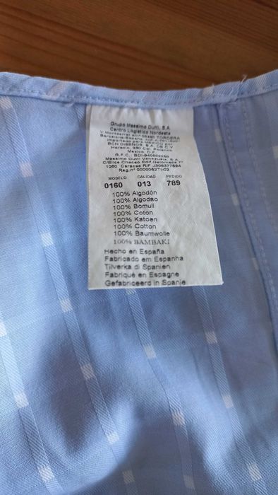 Camisa,  Massimo  Dutti