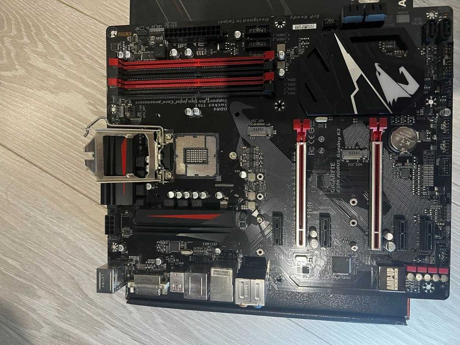 Материнська плата Z370 Aorus Gaming K3 — геймерська, LGA 1151