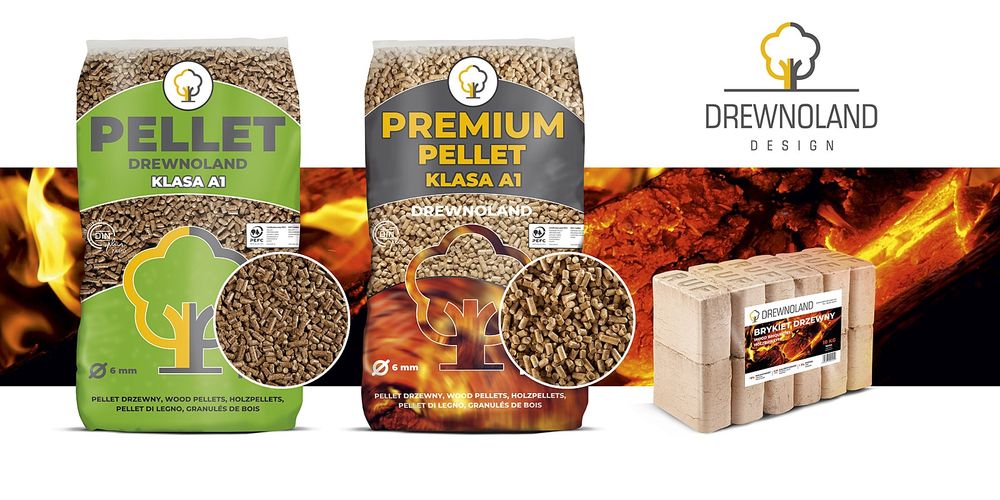 Pellet Premium A1 sosnowy lub dębowy - 6mm   certyfikat Polski produkt