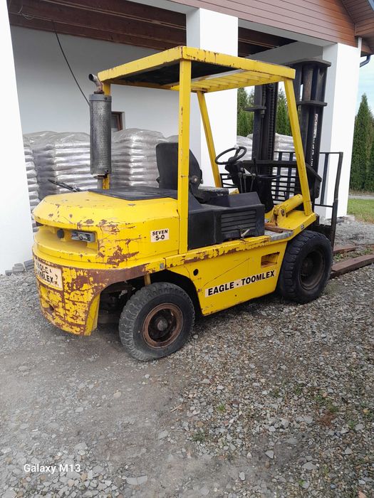 Wózek widłowy Eagle Toolmex Perkins udźwig 5 ton