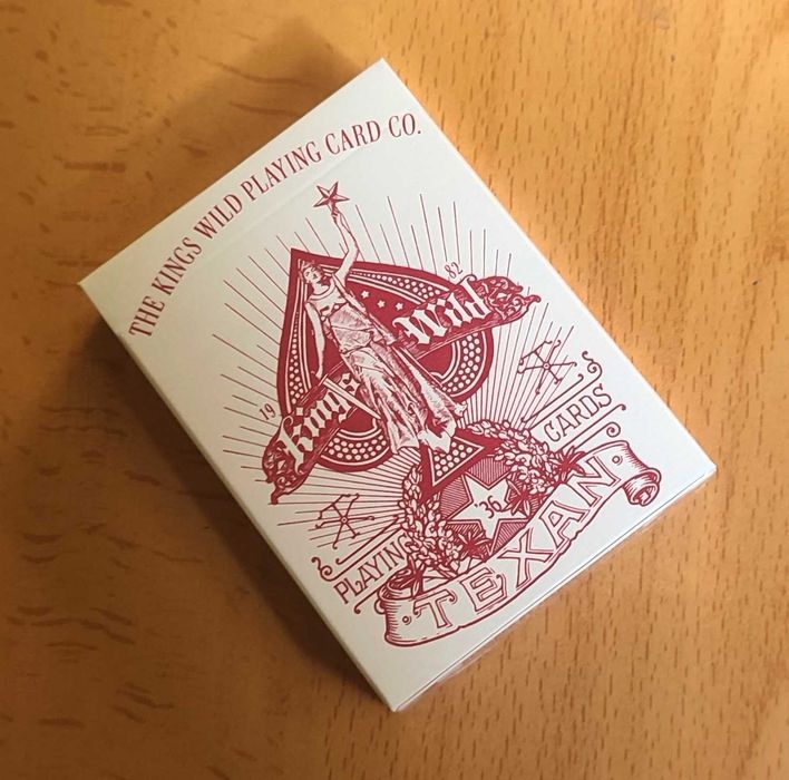 Baralho de Cartas Texan 36 Limited Edition by Kings Wild Project