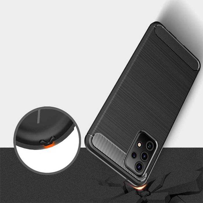 Etui Carbon do Samsung Galaxy A33 5G + Szkło hartowane