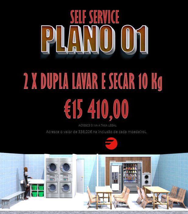 Lavandaria Self-Service em 30 dias