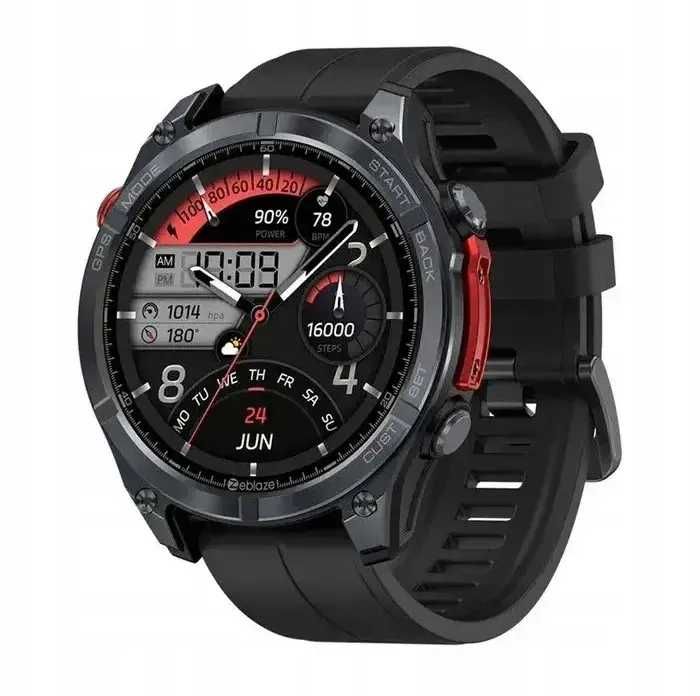 Zeblaze Stratos 4 Nowy – Smartwatch AMOLED GPS 1.43" 5ATM IP69K