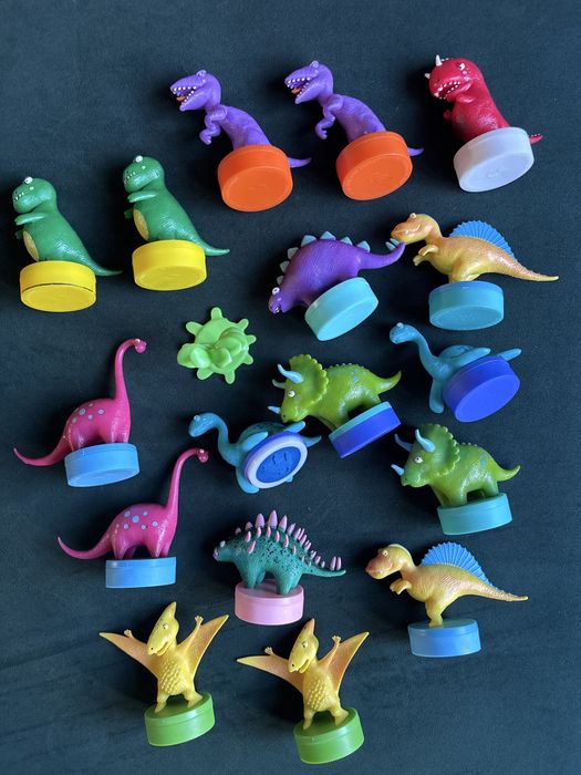 Dinozaury pieczątki