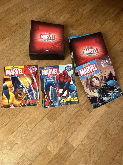 Bonecos da colecao marvel
