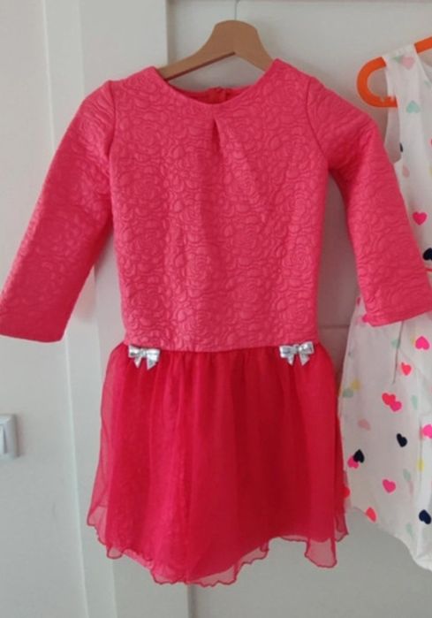 Święta Przepiękna sukienka wizytowa wesele święta Moda włoska 128 134