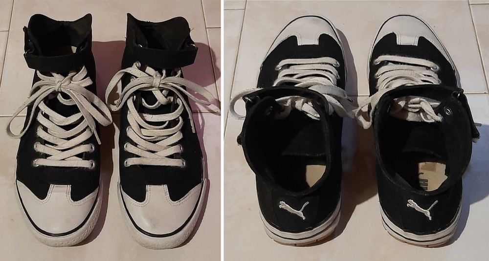 sapatilhas Puma + casaco Adidas