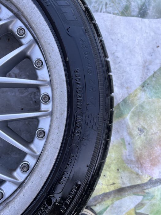 Koła BMW  BBS RS740 17 Michelin Pilot Sport 235/35/17 e39 e36