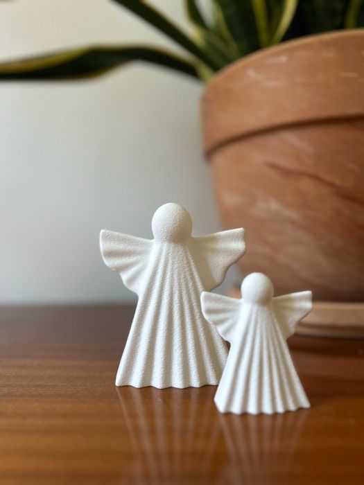 Anioł 3D - 2 figurki idealne na ozdobę