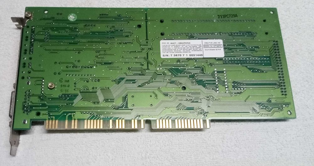 [PC Vintage] Sound Blaster AWE32 PnP - CT3670