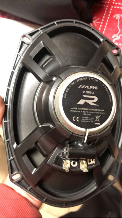 Colunas Alpine 6x9 2 vias