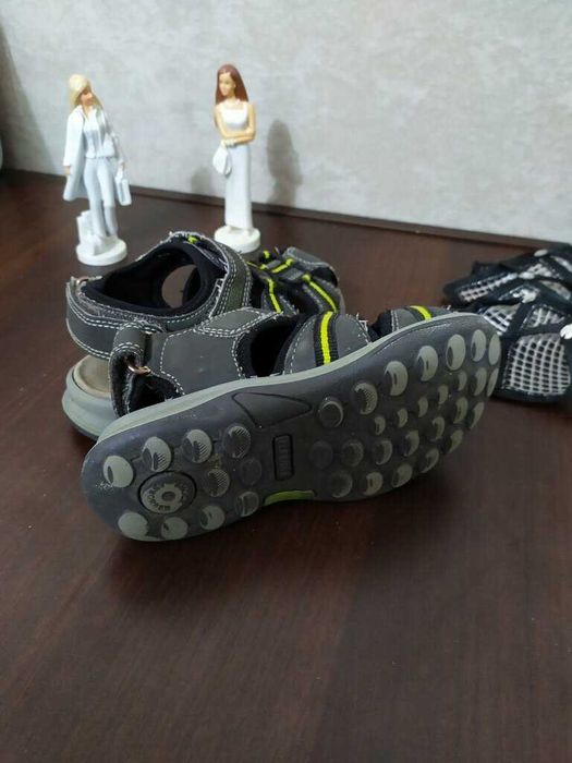 р. 28 29 Кожаные босоножки сандалии Rebel flexible shock стель 17,5 см