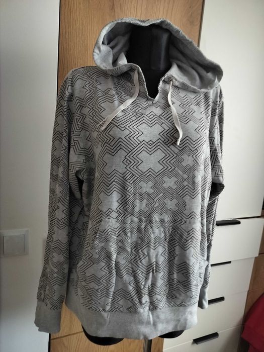Casa Blanka bluza męska L bawełna kieszeń kangurek bluzy