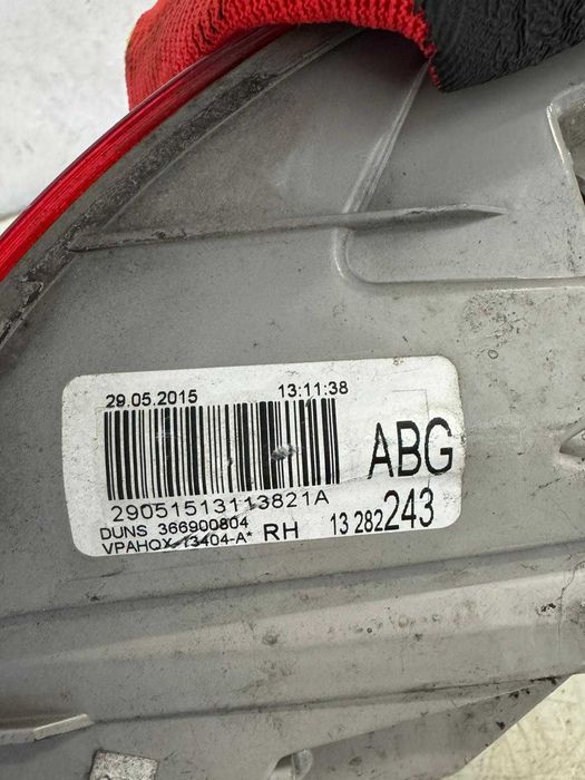 Lampa prawy tył Kombi Opel Astra J EU