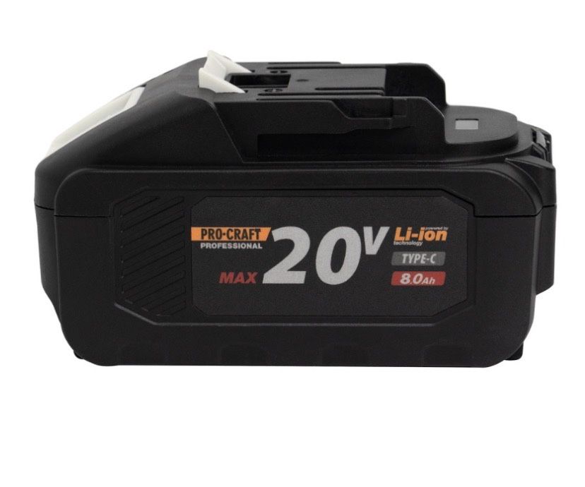 Акумуляторна батарея Procraft Battery20/8C 8 Аг Type-C