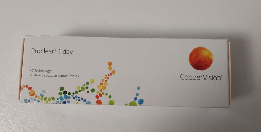 Контактні лінзи щоденні CooperVision -3.25