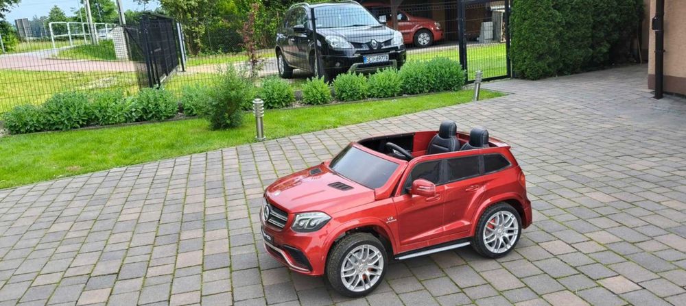 Auto na Akumulator  Dla Dzieci Elektryczny Mercedes  4X4 SKÓRA
