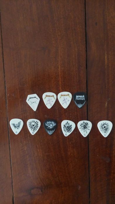 Palhetas de Metallica