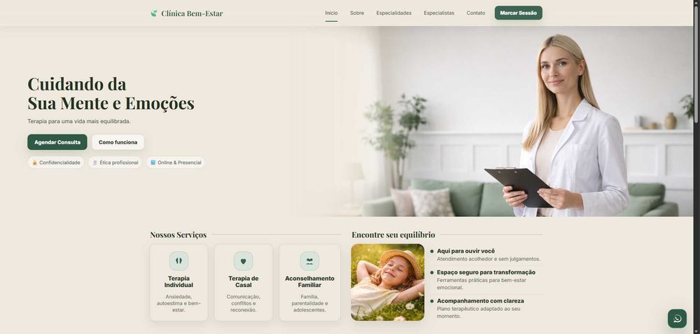 Criação de Sites Profissionais (WhatsApp + Mobile) — desde 49€