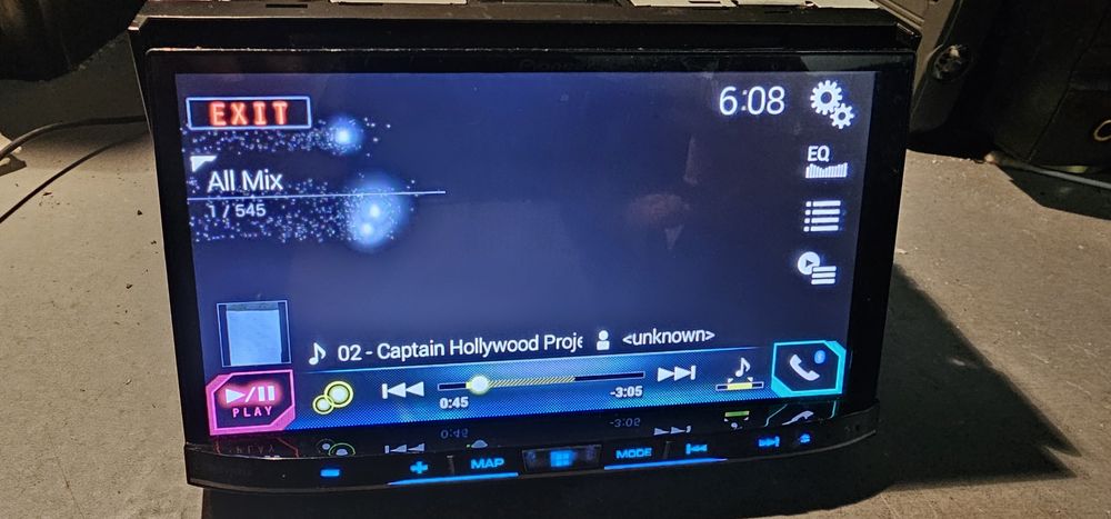 Pioneer Avic-8100NEX Carplay Android Auto 7 cali 2 Din System Nawigacj