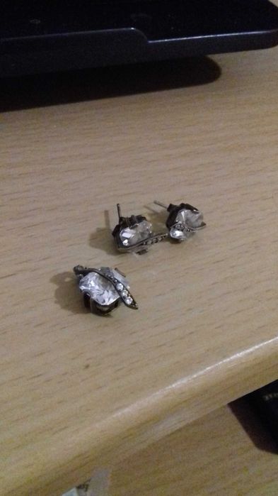 Komplet kolczyki i zawieszka