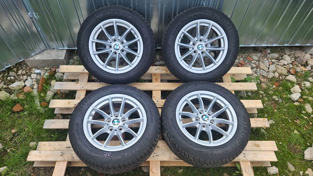 felgi bmw g20 6.5x16" et22 opony zima 205/60r16 7mm 2022 rok