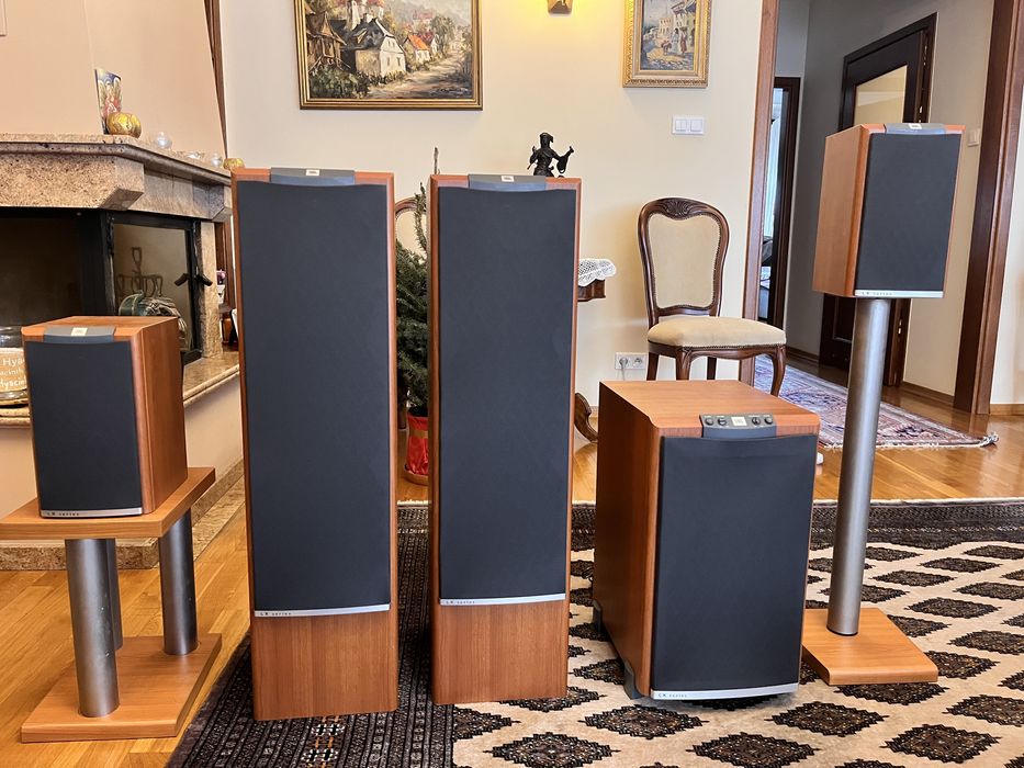zestaw głosnikow 2 kolumny lx2005 2 monitory  i 1 subwoofer lx2000