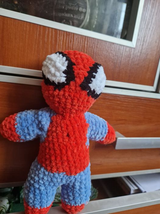 Szydełkowy Spiderman