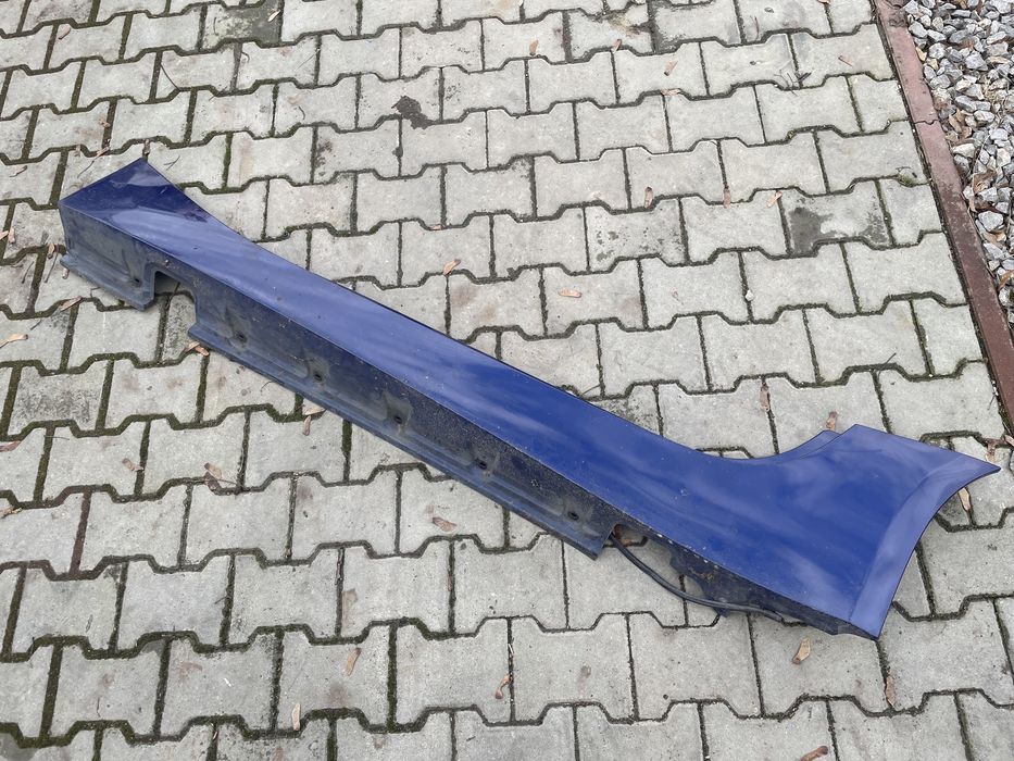 Próg prawy nakładka progu prawa BMW Z4M e85 e86 z4 Interlagos Blau A30