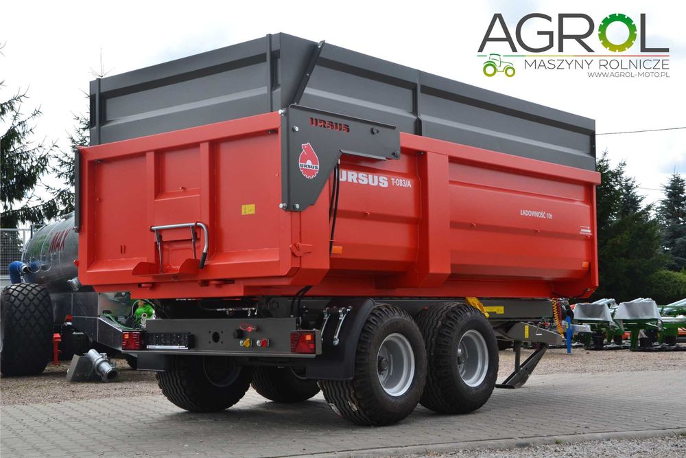 Przyczepa rolnicza URSUS D-610 10Ton Paletowa Plandeka + Stelaż PRONAR